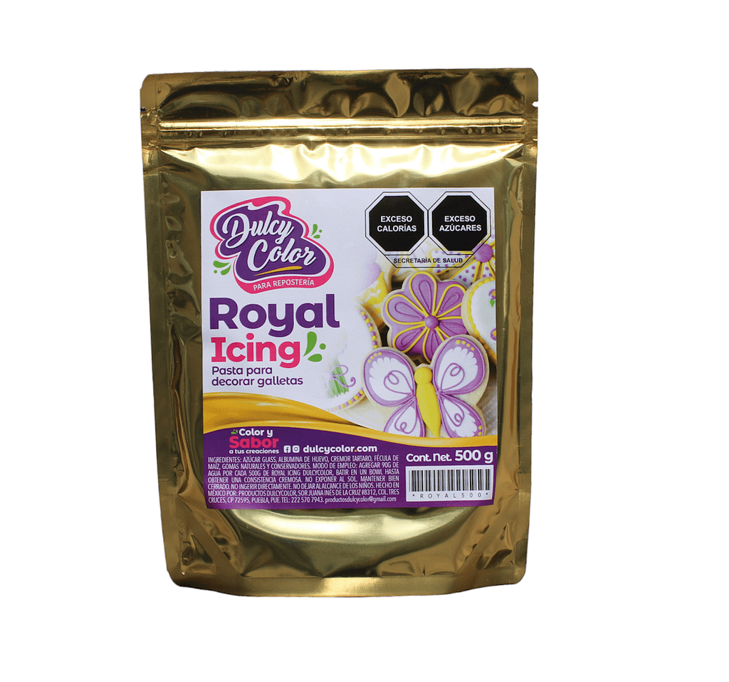 Royal Icing 250 g a 500 g - Dulcy Color - Venta de productos para  repostería y pastelería
