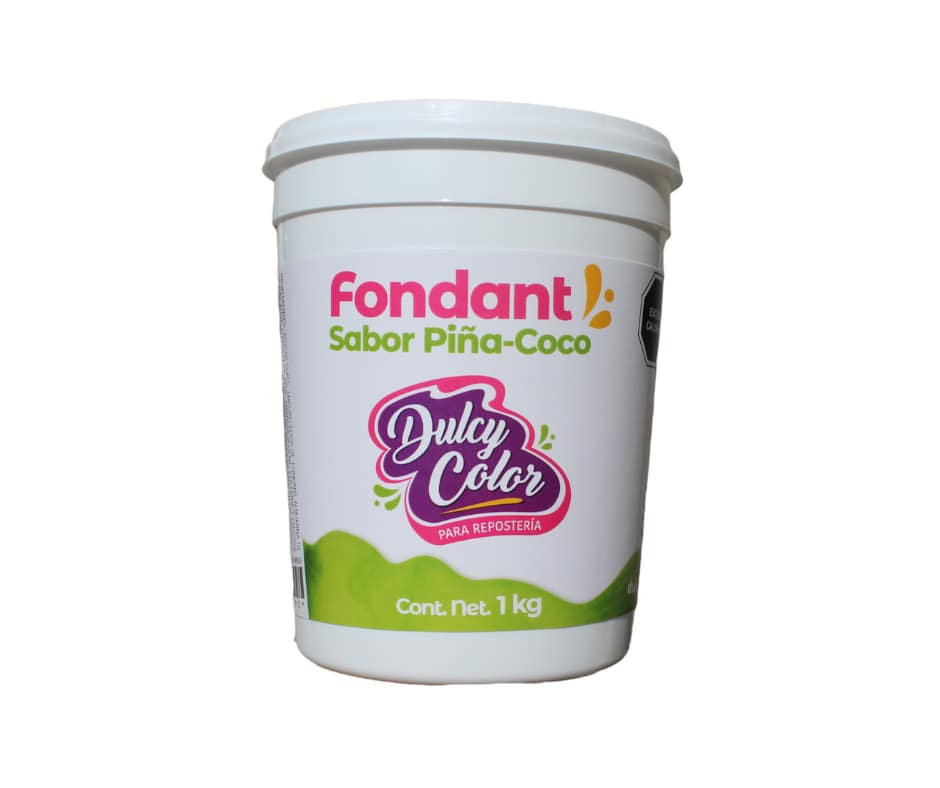 Fondant sabor Piña Coco
